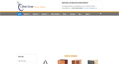 Desktop Screenshot of dickvisser-musicsales.nl